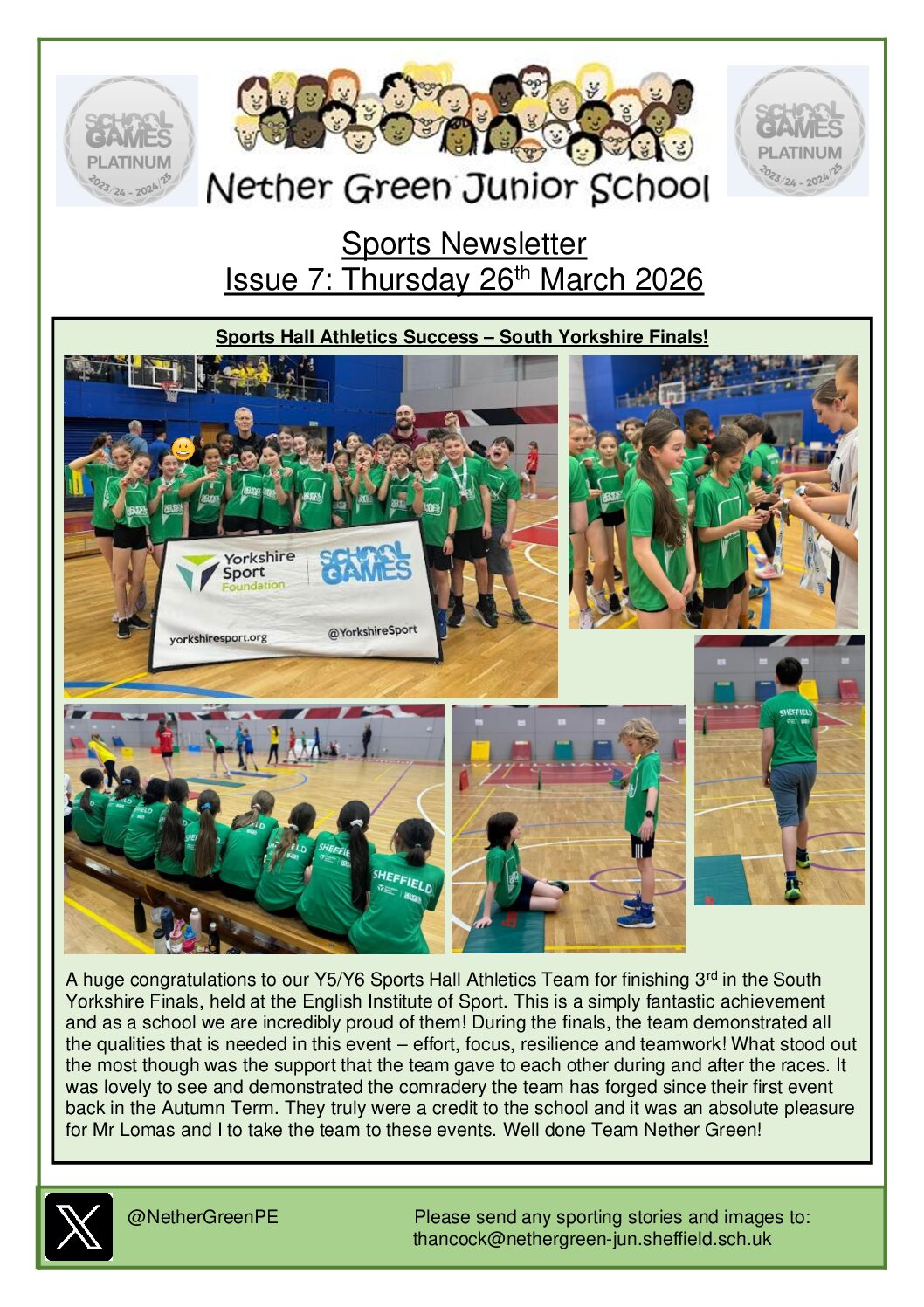 Sports Newsletter 7